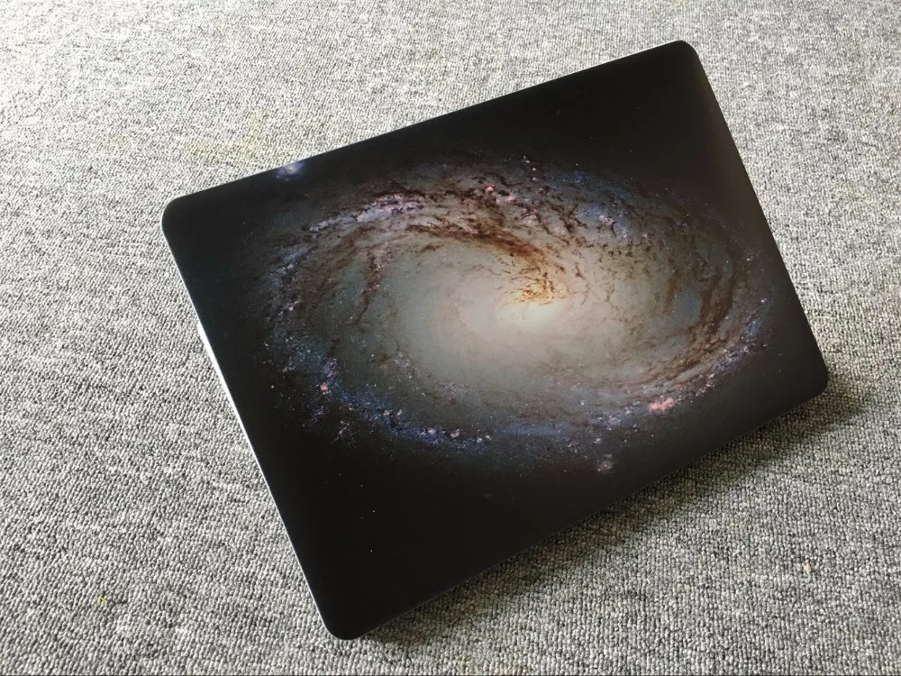 RyGou для MacBook Air 13 случай, Galaxy печати Пластик кнопки на случаи подходит Mac Book Air 11 13 A1932 A1370 A1465 A1369 A1466 крышка