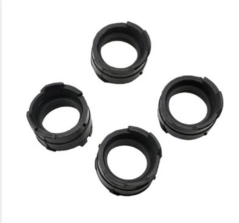 4pcs Carburetor Interface Intake Pipe outlet Manifold Adapter Insulator