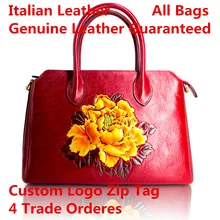 Сумки из натуральной итальянской кожи оптом в национальном стиле из натуральной кожи сумка через плечо с тиснением сумки-мессенджеры