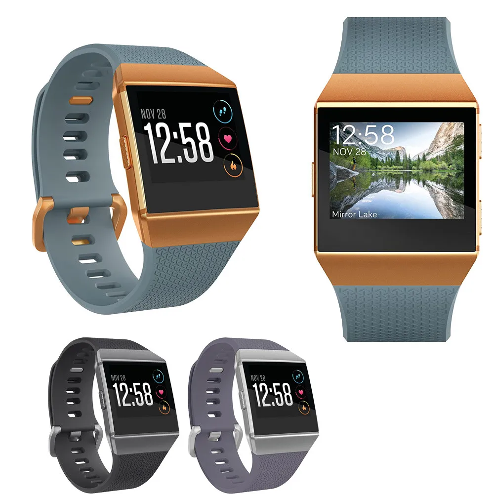 

HIPERDEAL Hot Sale Soft Silicone Replacement Sport Band Strap For Fitbit Ionic Smart Fitness Watch Dropshipping Apr23 HW