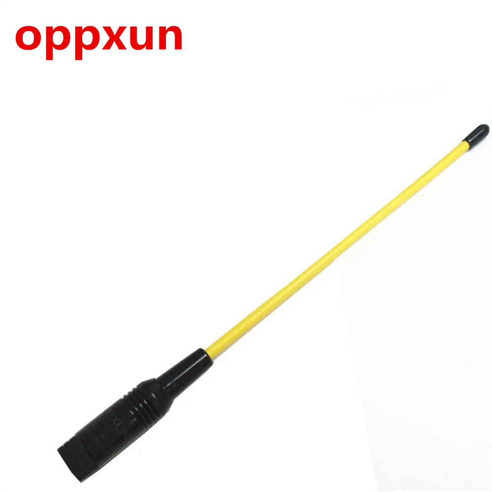 OPPXUN OPX-701 antenna144/430 двойной Ray-Ban SMA мужской желтый для YAESU VX7R, Vertex Ли Тонг Wouxun waklie радиостанция