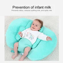 Подушка для младенца защиты головы подушки детское постельное белье Младенческая подушка для кормления малыша спать позиционер против скатывания