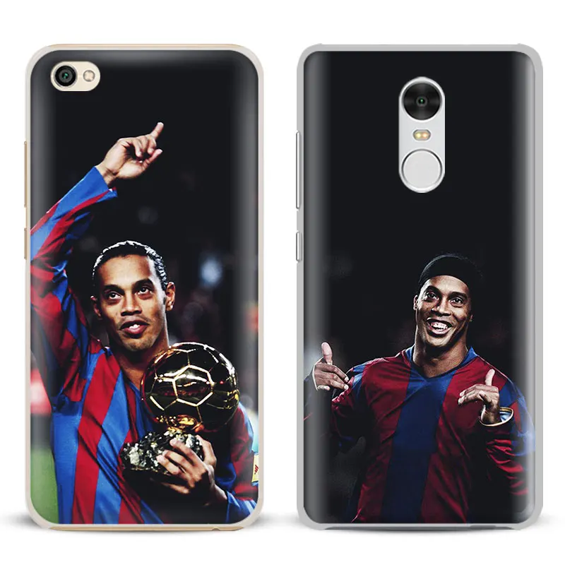 

Ronaldinho Coque Cool Phone Case Shell Cover For Xiaomi Redmi Note 4 4X 5A 6 6A PRO Mi 8 5 5S PLUS Max A1 Note 2 3