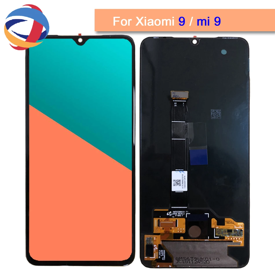 

Tested Amoled Lcd For Xiaomi Mi 9 LCD MI9 Display Digitizer Assembly Touch Screen M1903F Replacement Xiaomi Mi9 LCD Mi 9