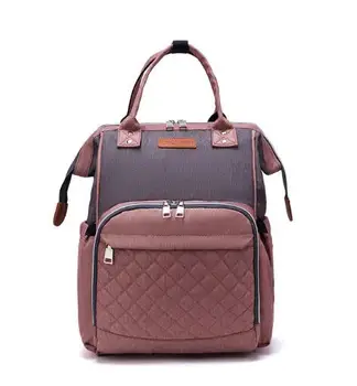 

Lequeen Diaper Bag Nappy Bag Baby Care Outdoor Stroller Organizer Bag Waterproof Travel Maternity Patchwork Bag Nursing Backpack