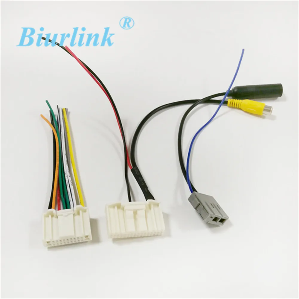 Biurlink для Nissan Qashqai антенный кабель с обратным адаптером парковки|parking cable|nissan