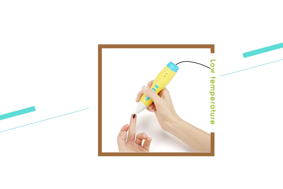 3D Ручка 1,75 мм PCL Филамент низкая температура 3D печать Ручка безопасная для детей с перезаряжаемой батареей для детей рисование DIY подарок