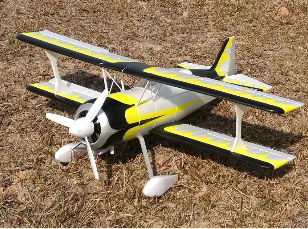 EPO Pitts 1400 мм Электрический радиоуправляемый самолет набор моделей|plane model kit|electric rc