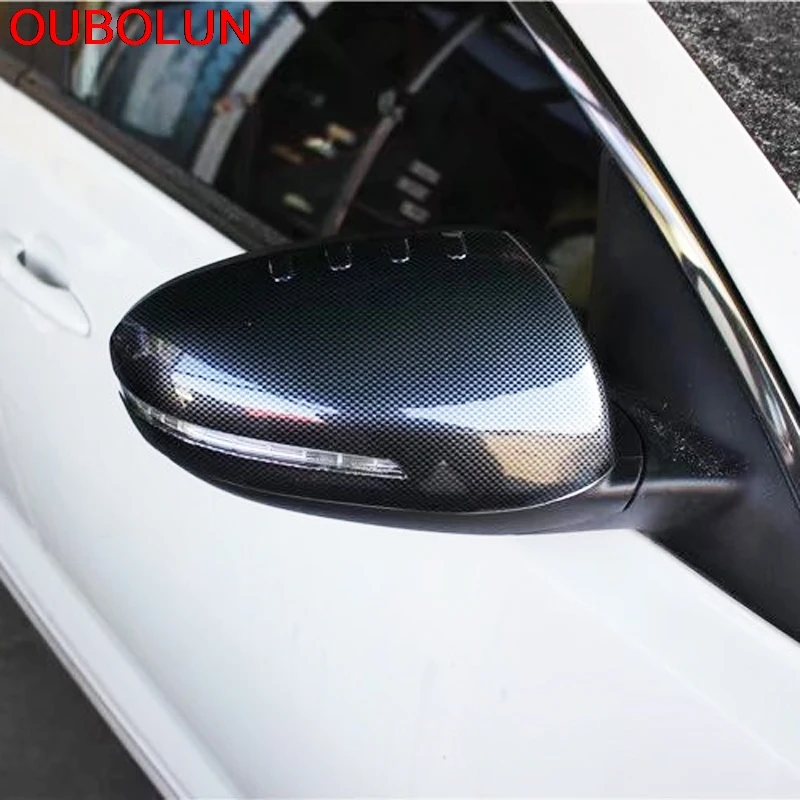 Чехол OUBOLUN для Kia Optima K5 2011 2015 накладные зеркала заднего вида из углеродного
