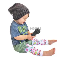 Темно-серый черный крючком сутулиться маленьких или детская шапочка Любой размер для детей возраста от 0 до 8 лет установлены или громоздкая стиль