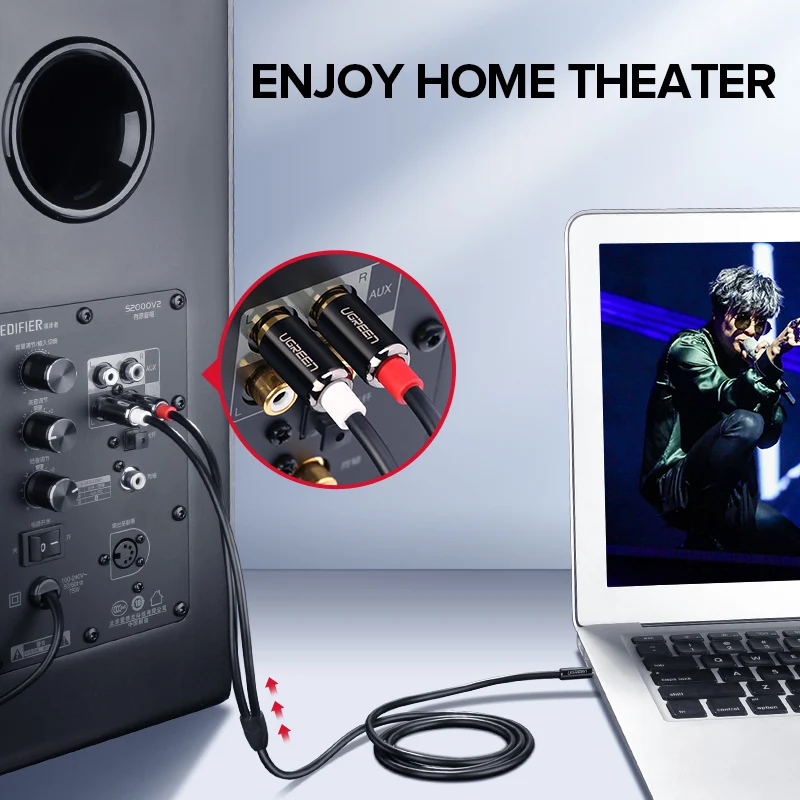 RCA Cable HiFi Stereo Accessories and Parts cb5feb1b7314637725a2e7: Braided wire|Non-Braided wire