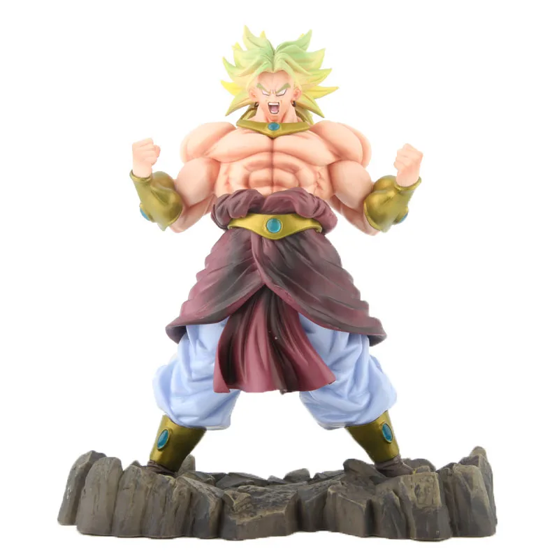 

Dragon Ball GT Super Saiyan Broly Action Figures Plus Size 22cm