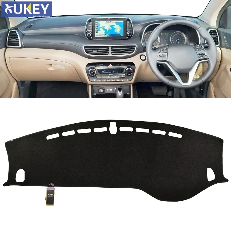 Xukey Dash Mat Dashboard Cover Dashmat Board Carpet For Hyundai Tucson 2019 RHD | Автомобили и мотоциклы