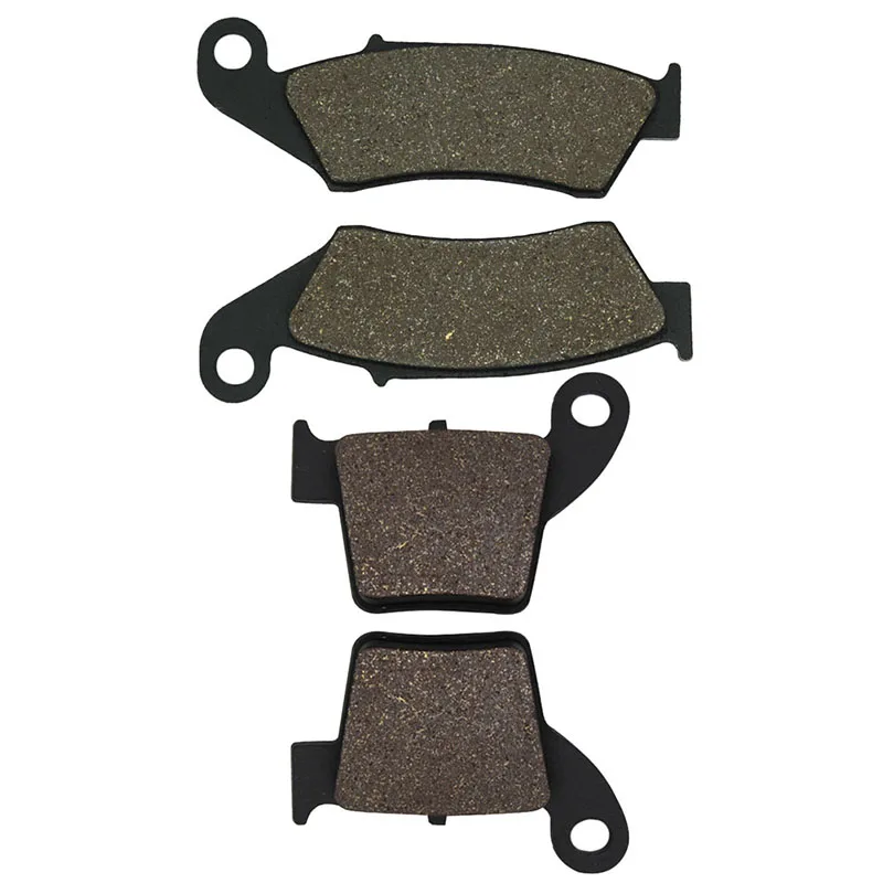 

Motorcycle Front & Rear Brake Pads for Honda CR125R CR250R 02-07 CR 250R CRF250R CRF250X 04-17 CRF450R 02-18 CRF450X 2005-2018