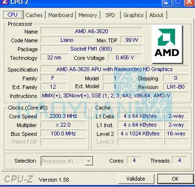 AMD A-Seriers A6 3600 A6 3620 2,2 ГГц 4 м 65 Вт четырехъядерный процессор AD3620OJZ43GX Socket FM1/905pin a6 3650 a8 3800