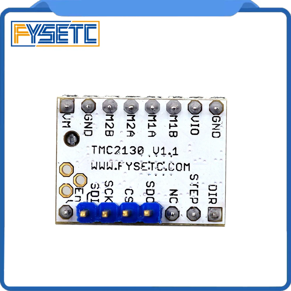 5X TMC2130 V1.1 для SPI функция Stepstick шаговый двигатель драйвер с теплоотвода ультра-бесшумный против TMC2100 TMC2208 TMC2130 V1.0