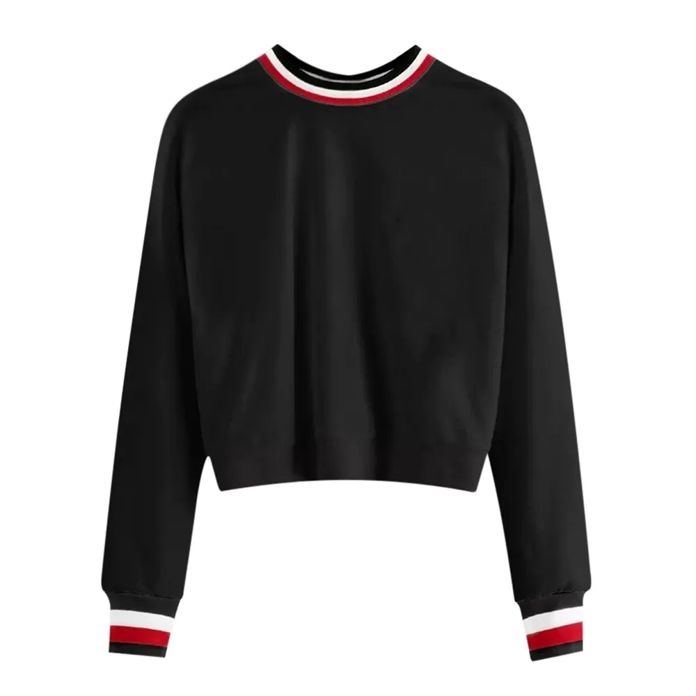 

Sweatshirts Female Hoodie Womens Long Sleeve Autumn Stripe Hooded Pullover Sweatshirt Hooded Female Jumper Female Sweatshirt