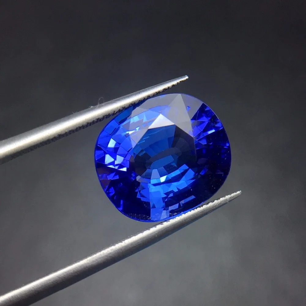 

8.1ct Natural Blue Tanzanite Gemstones Loose Stones Loose Gems