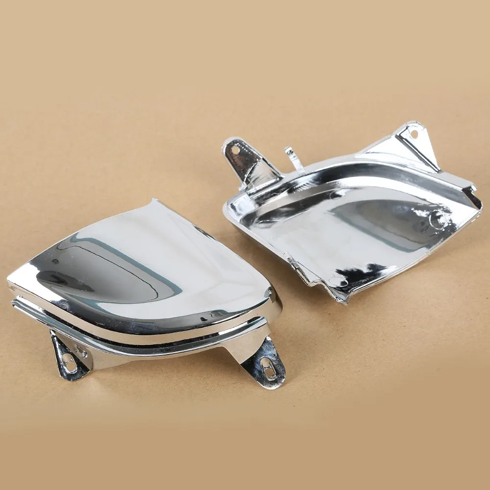 New Motorcycle Front Chrome Headlight Cover Trims For Honda Goldwing