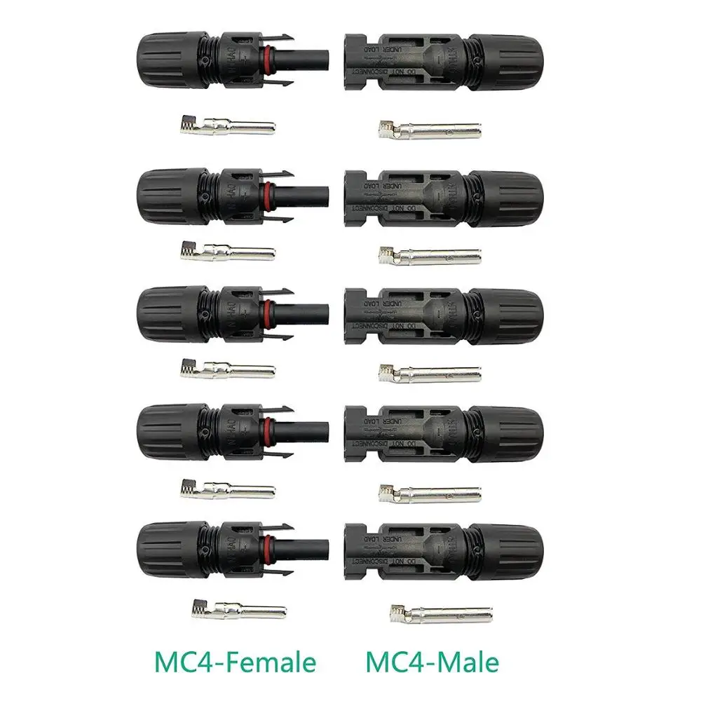 

Tumo-Int MC4 Solar Panel Connector (5 Pairs)