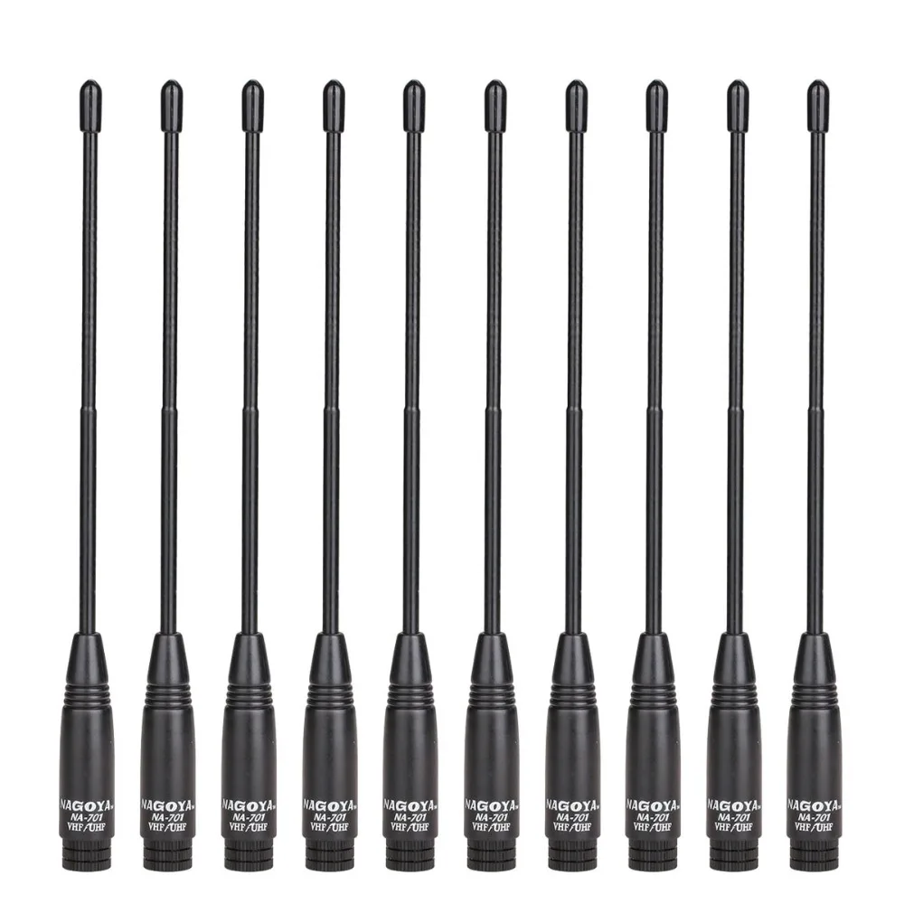 1x Nagoya NA-701 SMA-Male Dual-Band Antenna 144//430Mhz For Yaesu Radio US