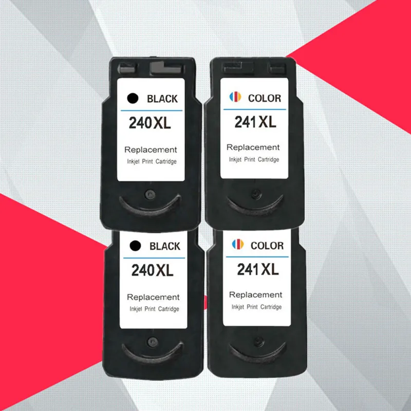 2BK 2COLOR PG240 CL241 чернильный картридж для Canon PG 240 241 240XL 241XL PG-240 PG240XL PG-240XL Pixma MX452 MX472 MX512 MX522 MG4220 MG4120 - Цвет: 2BK 2COLOR
