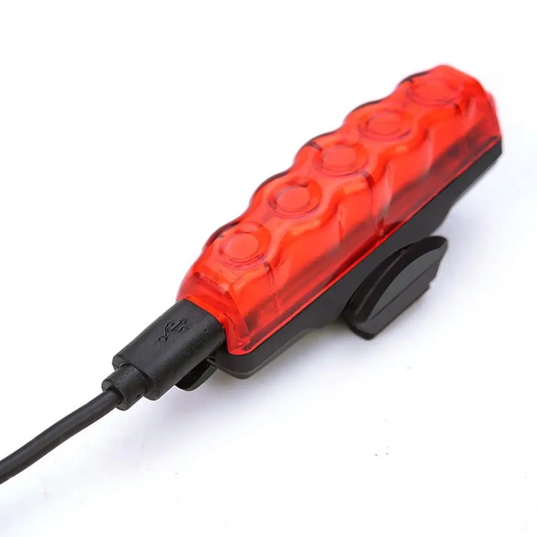 Велосипедный USB Перезаряжаемый водостойкий задний фонарь светодиодный, COB около 2 часов постоянного света, вспышка, SOS 22-35 мм