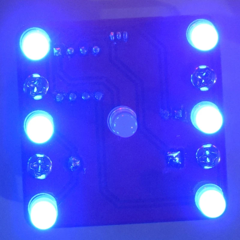 DIY качели встряхивание светодиодный набор микроэлементов с небольшой Вибрационный двигатель Diy Электронные Наборы