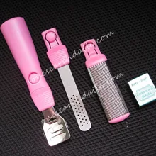 Педикюр 3 в 1 мозолей рашпиль и бритва ног жесткий, крепкий инструмент для удаления кукурузы кожи