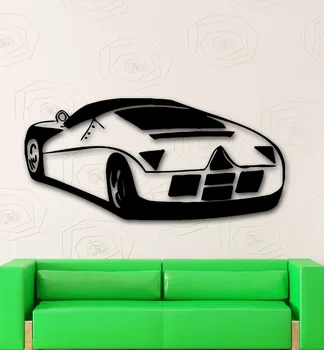 

Wall Stickers Vinyl Decal Sport Race Car Garage Decor