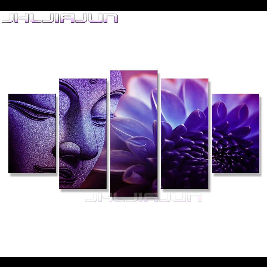 

portrait Modular pictures home decor modern piece canvas art Movie poster frame Child room decoration print oil painting Buddha