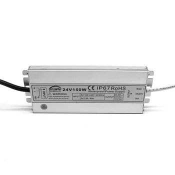 

DC 24V 150W 6.3A Switching Power Supply Ultra-thin waterproof LED light Power Adapter AC 100-240V DC power supply