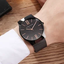Men Watch 2019 Steel Mesh Belt Quartz Wrist Watch Top Brand Fashion Nordic Simple Watch Men Casual Waterproof Clock Male Relogio 2017 top new creative irregular shape quartz men watch women super simple industrial style watch fashion waterproof unisex clock