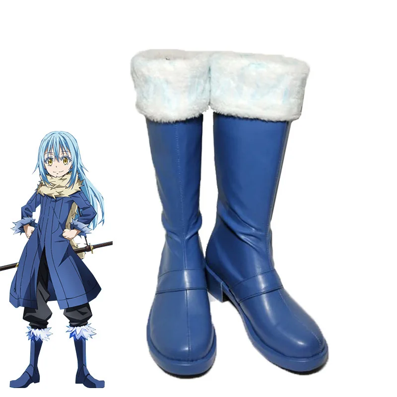 Coshome Rimuru Tempest Cosplay Costume Tensei Shitara Slime Datta Ken Shoes That Time I Got Reincarnated as a Slime Boots (1)