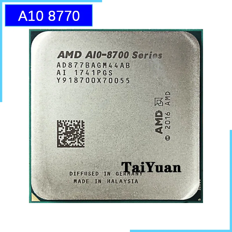 Четырехъядерный процессор AMD A10 Series PRO 8770 3 5 ГГц AD877BAGM44AB Socket AM4|Процессоры| |