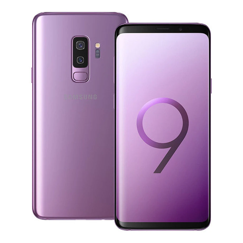 Samsung Galaxy S9+ Duos S9 Plus G965FD, две sim-карты, мобильный телефон Exynos, четыре ядра, 6,2 дюймов, двойной 12 МП, 6 ГБ ram, 64 ГБ rom, NFC