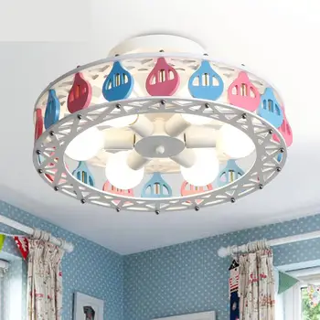 

wedding Ferris Wheel Ceiling Lights for kid Kindergarten Led Ceiling Lamp Romantic Bedroom Luminaria For Children Room lampe