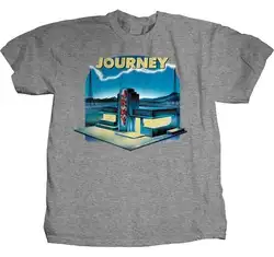 JOURNEY-поднятый на радио-футболке S-M-L-XL-2XL Новый Официальный Здравствуйте Fidelity Merch 2019 модная футболка Дешевые оптом футболки