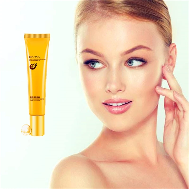 

Snail Puffiness Under Eyes Cream 20g Hyaluronic Acid Serum Anti-Wrinkle Remove Dark Circles Gel Remove Eye Bag Fishtail Lines