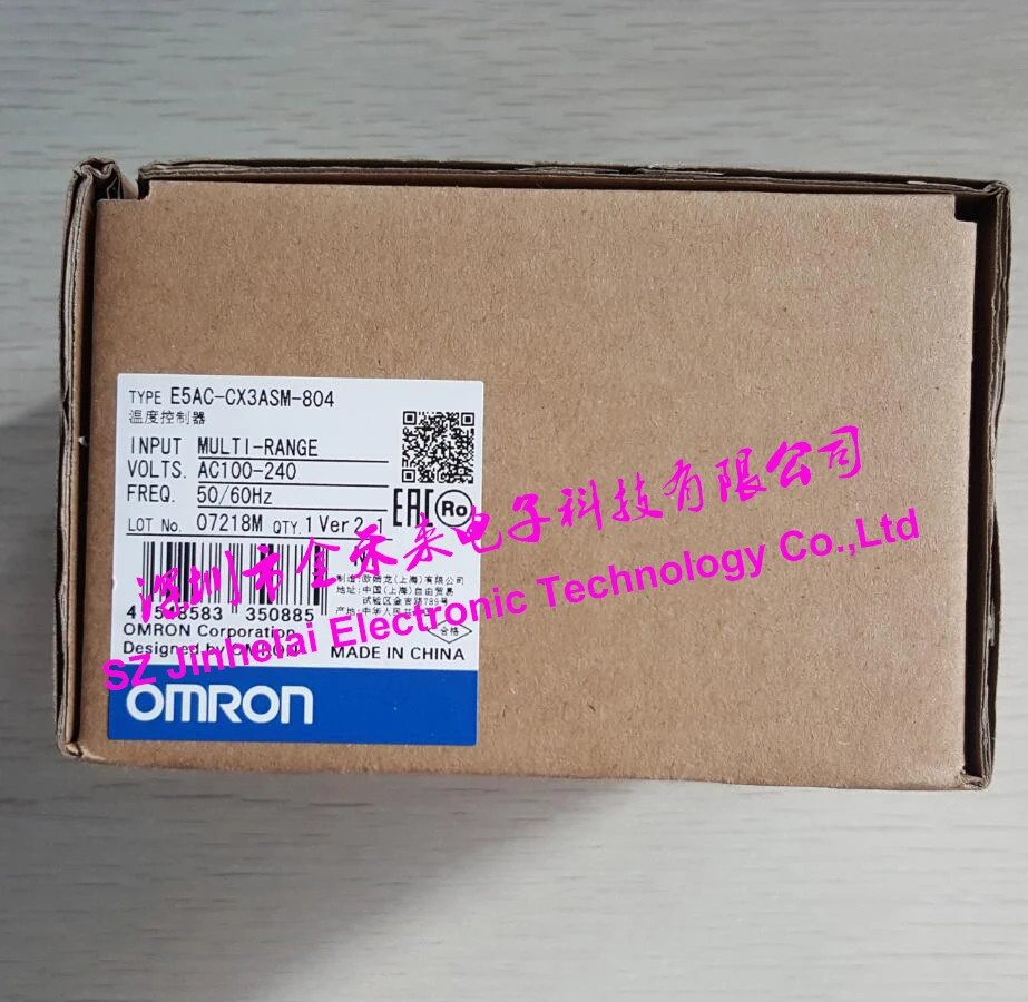 

100%New and original E5AC-CX3ASM-804 OMRON Digital temperature controller Temperature switch (built-in RS485 communication)