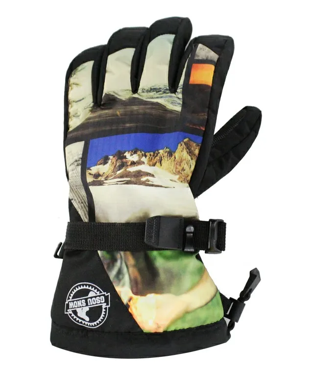 الرجال الملونة يترك قفازات للتزلج الذكور ركوب تسلق التزلج قفازات الشتاء قفازات الرياضة نوعية جيدة للماء 10 كيلو