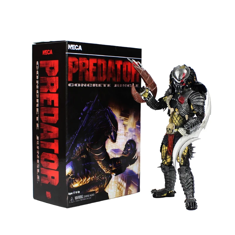 21cm Neca predator concrete jungle action figure model toyin Action