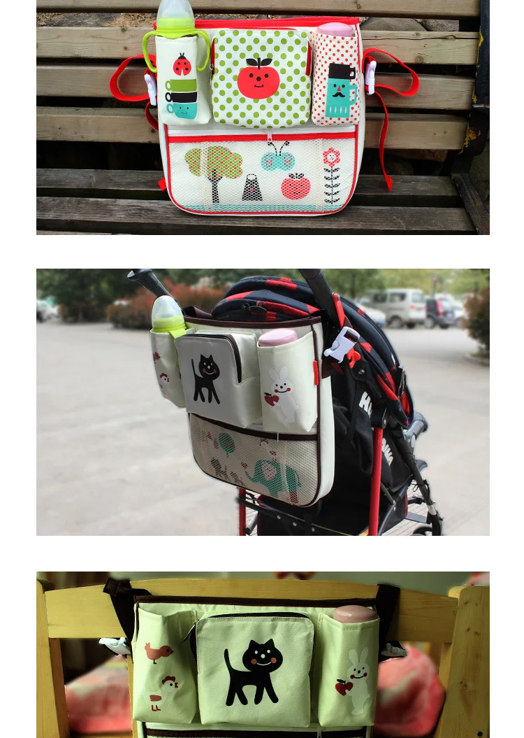 Детские коляски большой емкости Мумия Материнство подгузник сумка для мамы Путешествия Пеленки кормящих подвесной органайзер для