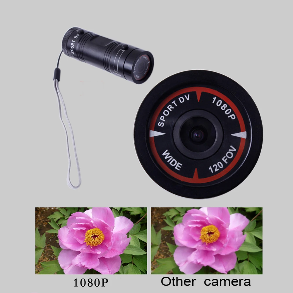 Clearance Mini Waterproof Sports Action Camera Bike Helmet Bracket DVR Digital Video 120 Degree Wide F9 Full HD 1080P DV Camera 5