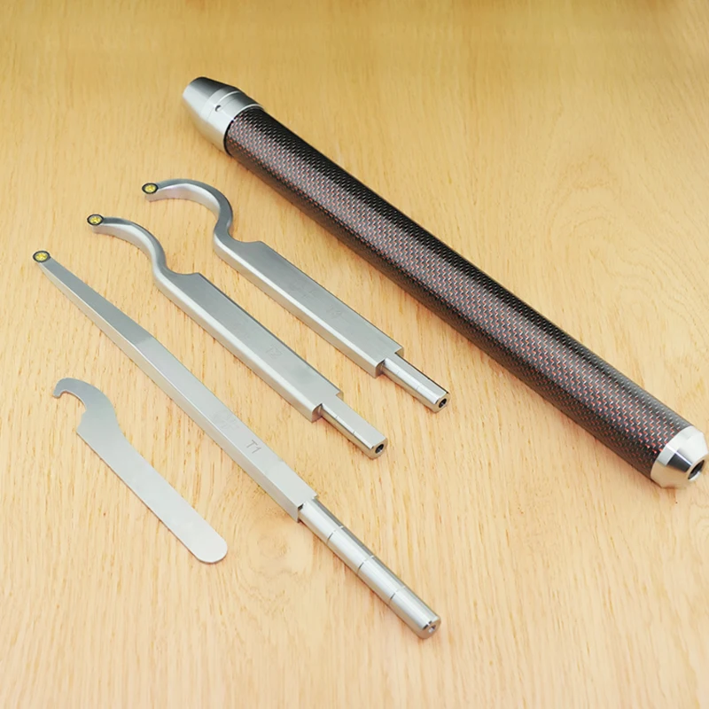 High Quality Carbon Fiber Handle Stainless Steel Cutter Arbor