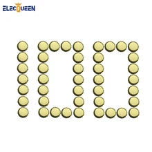 100 шт./лот колпачки для пивных бутылок Крышка для пива для DIY домашнего пивоварения Пивной инструмент цвет золотой/черный/серебристый