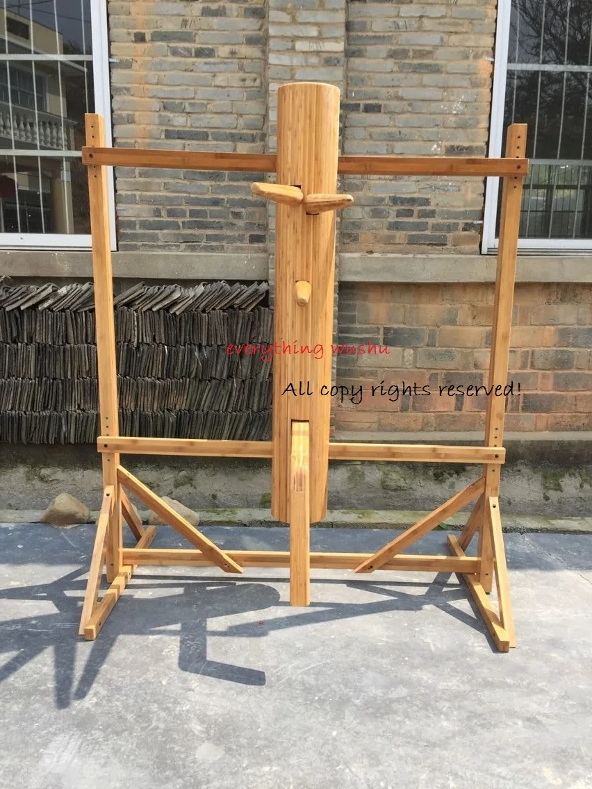 Wing Chun Bamboo Dummy Wing Chun Wooden Dummy Muk Jong Wing Tsun Dummy