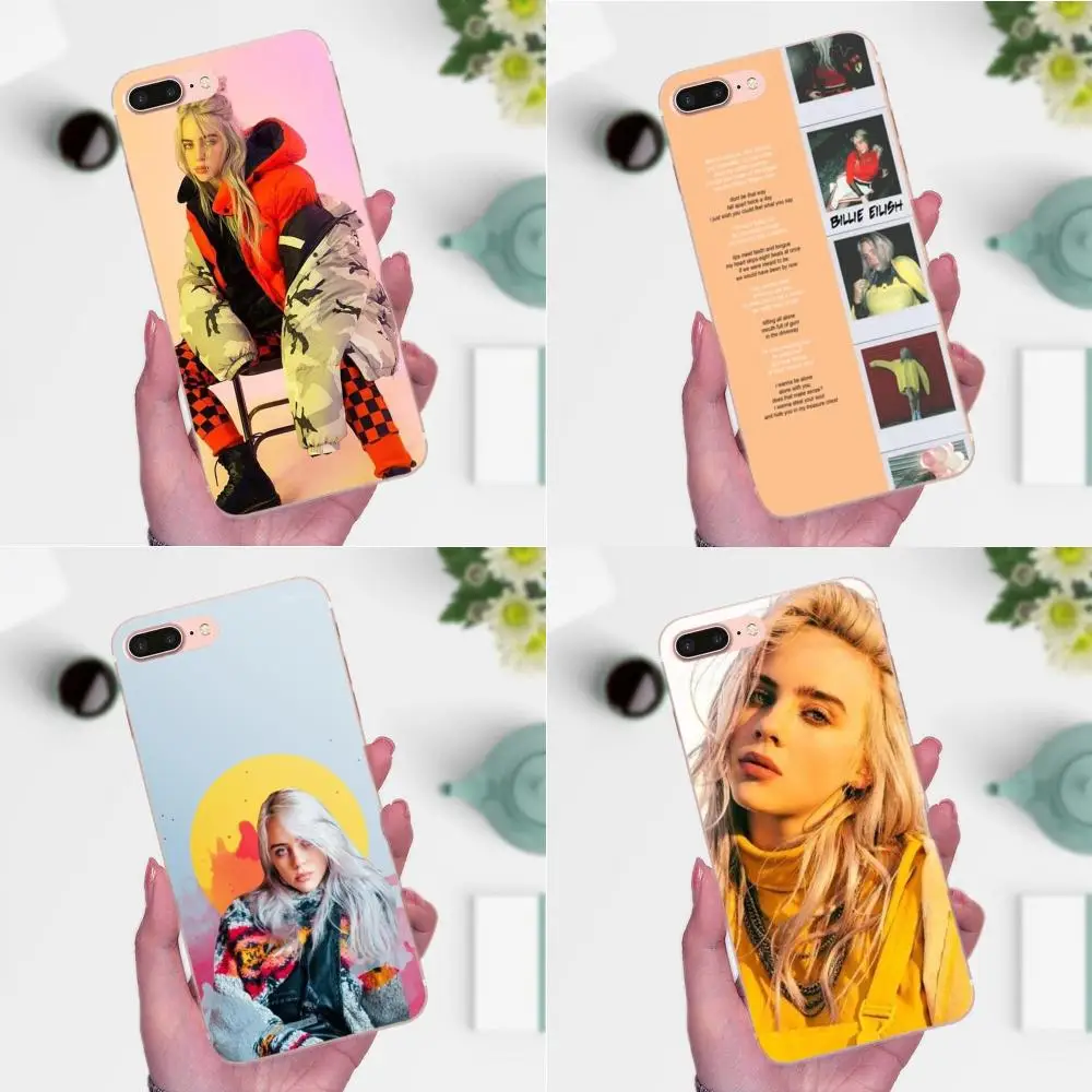 

For Huawei Honor 4C 5A 5C 5X 6 6C 6A 6X 7 7X 8 9 V8 V10 Y3II Y5II Y6II G8 P7 Play Lite Painted Hot Music Singer Billie Eilish