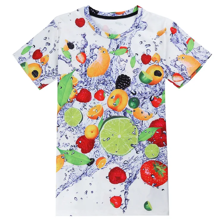 2017 casual Fruit lemon males hiphop concert shirt sweatshirt 3d print