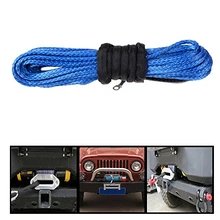 9 мм x 30 м синяя лебедка из синтетического материала трос 17000 фунтов с оболочкой(ATV UTV 4X4 4WD внедорожный